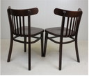 2x Vintage eetkamerstoel