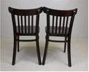 2x Vintage eetkamerstoel
