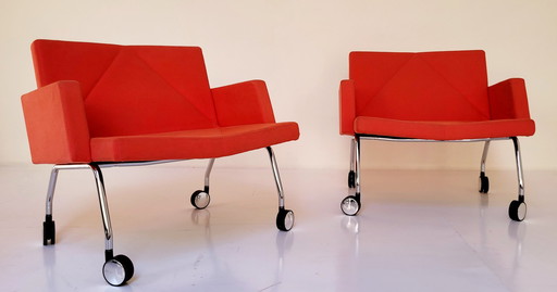 2x Zweedse fauteuil