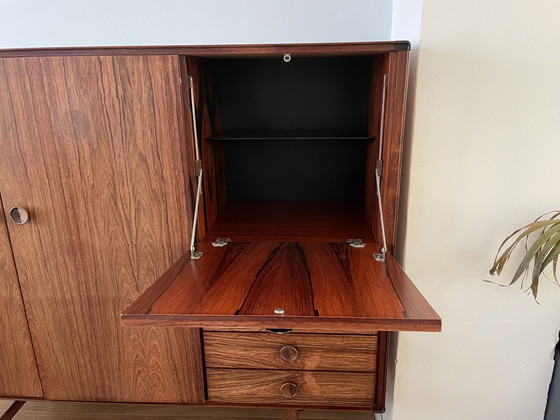 Image 1 of Fristho Rosewood Dressoir Highboard