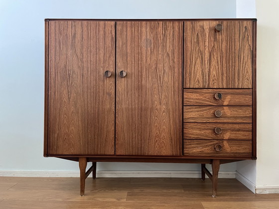 Image 1 of Fristho Rosewood Dressoir Highboard