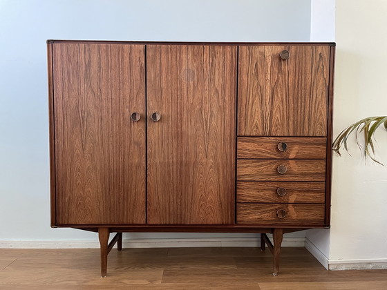 Image 1 of Fristho Rosewood Dressoir Highboard