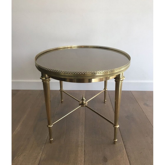 Image 1 of Vintage neoklassieke ovale salontafel, Frankrijk 1940