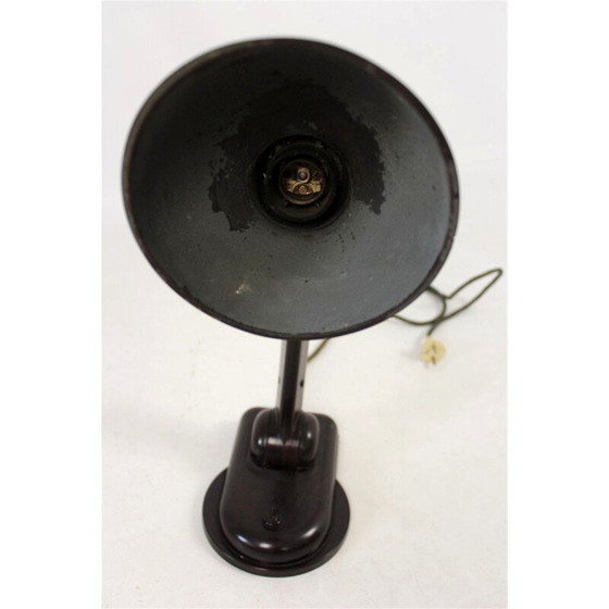 Image 1 of Vintage Sigma tafellamp in bakeliet van Christian Dell voor Heinrich Römmler, 1930