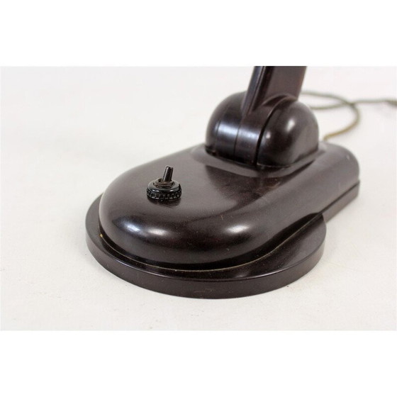 Image 1 of Vintage Sigma tafellamp in bakeliet van Christian Dell voor Heinrich Römmler, 1930