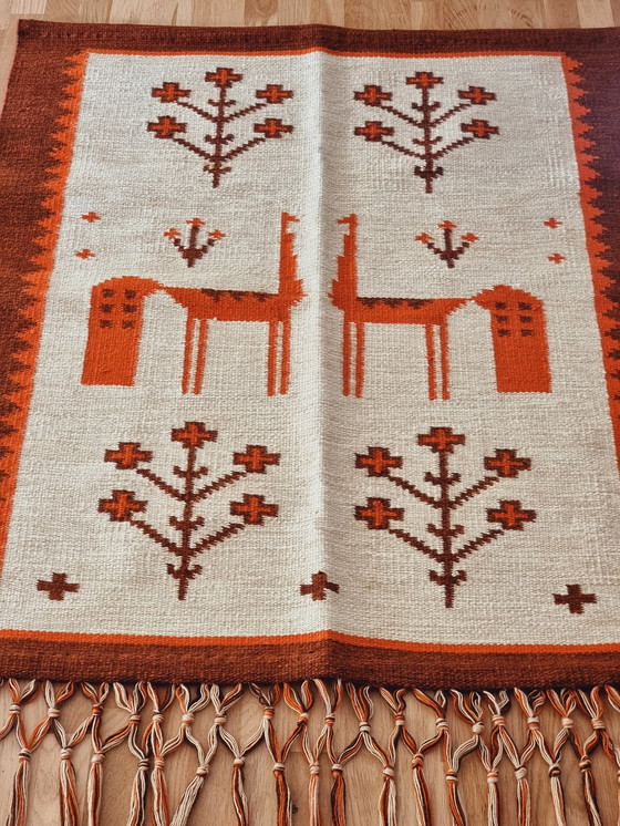 Image 1 of Vintage Scandinavisch Wandtapijt van Eva Nemeth