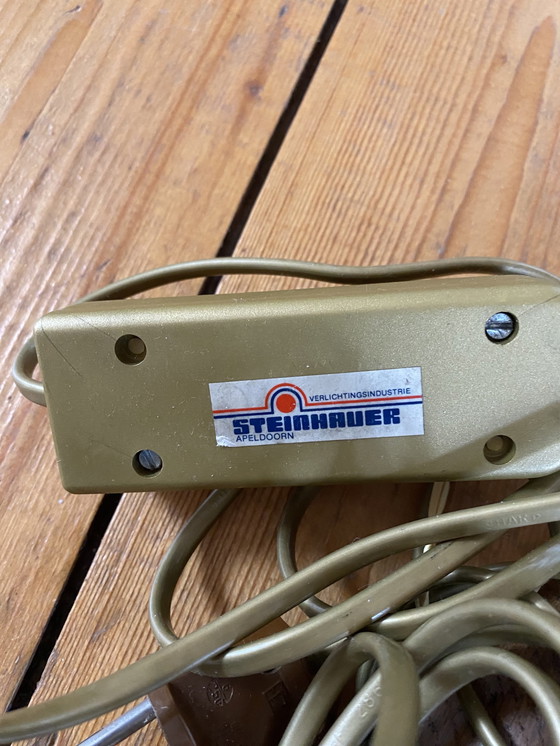 Image 1 of Vintage Steinhauer Houten Vloerlamp