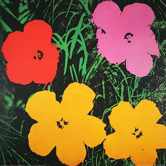 Image 1 of Andy Warhol  ---Flowers   Xxl