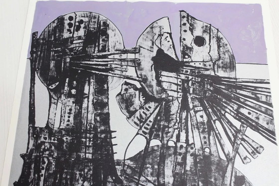 Image 1 of Lithografie door Walter Heckmann 1965