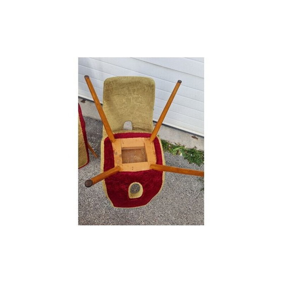 Image 1 of Set van 4 vintage stoelen door Miroslav Navratil, Tsjechië 1960