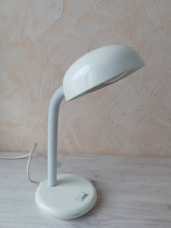 Image 1 of Witte flexibele bureaulamp
