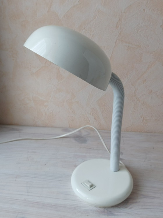 Image 1 of Witte flexibele bureaulamp