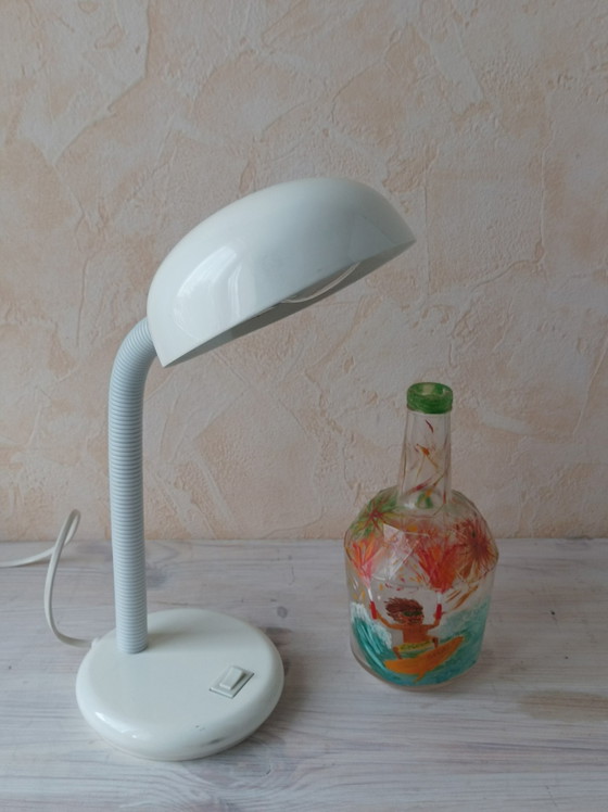 Image 1 of Witte flexibele bureaulamp