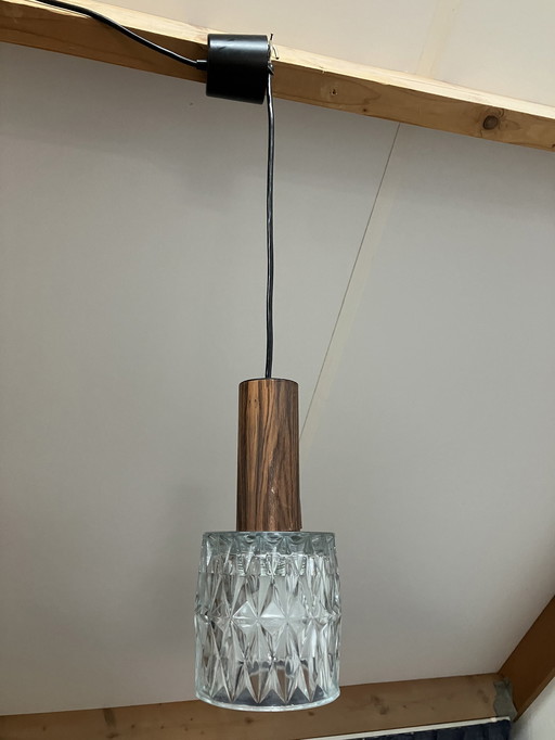  Cascade Vintage Kristallen Glazen Hanglamp