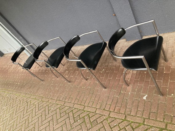 Image 1 of 4x Vintage Segis stoelen