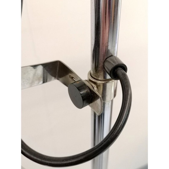 Image 1 of Vintage standaard verstelbare chromen vloerlamp, 1960