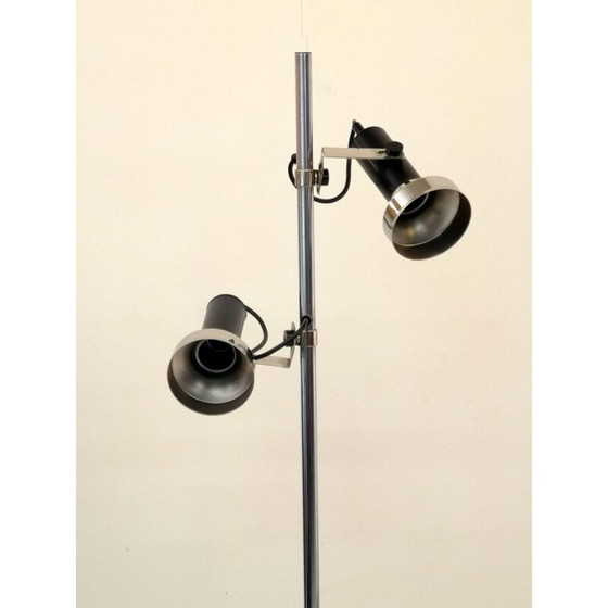 Image 1 of Vintage standaard verstelbare chromen vloerlamp, 1960