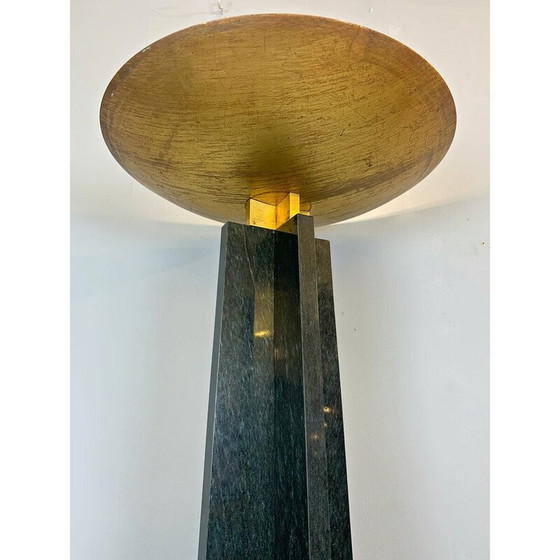 Image 1 of Vintage "Wagneriana" marmeren vloerlamp door Lella en Massimo Vignelli, Italië