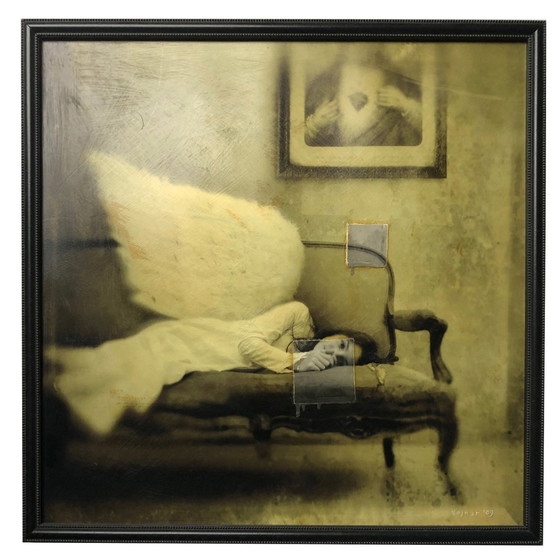 Image 1 of Kamil Vojnar / Angel And Saints-Angel Dreaming / Mixed Media