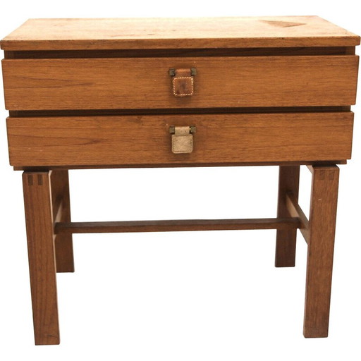 Vintage "charmante" teakhouten ladekast voor Fröseke Nybrofabriken, Zweden 1960