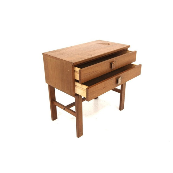 Image 1 of Vintage "charmante" teakhouten ladekast voor Fröseke Nybrofabriken, Zweden 1960