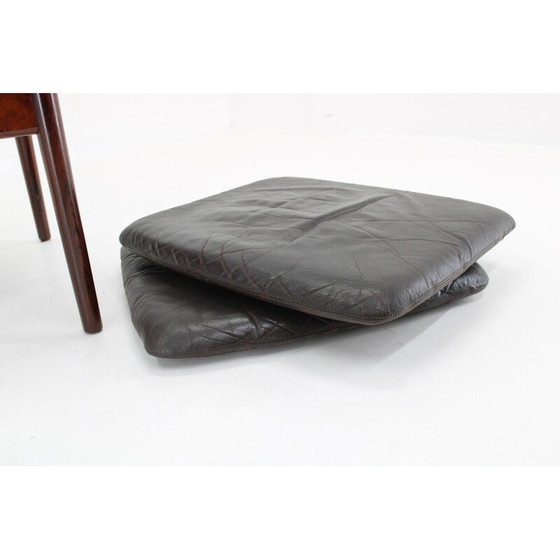 Image 1 of Paar vintage model 431 fauteuils in rozenhout van Arne Vodder voor Sibast Mobler, Denemarken 1960