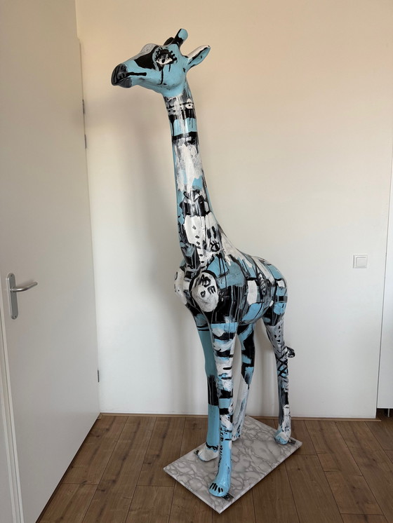 Image 1 of Dirty Animal - Giraffe - Hand Made Decoratief Kunstwerk