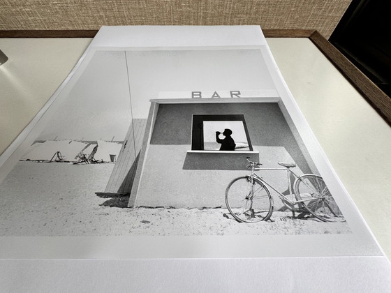 Image 1 of 1X Piergiorgio Branzi | Beachside Bar In Senigallia , Italië 1957