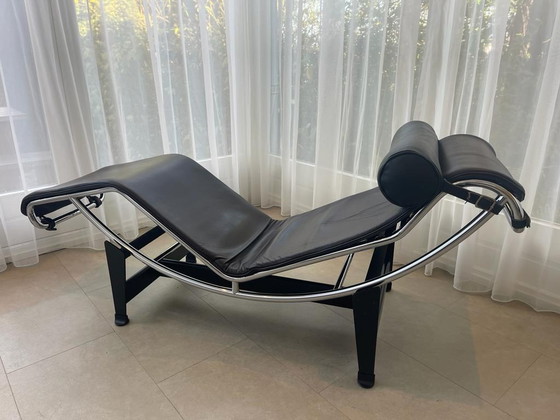 Image 1 of Cassina LC4 chaise longue by Le Corbusier for Cassina