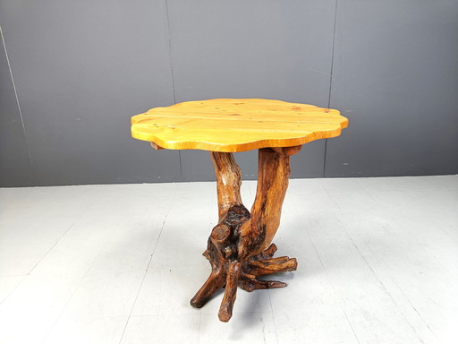 Vintage boomwortel tafel, 1960