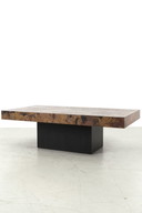 Vintage koperen salontafel art. 66340