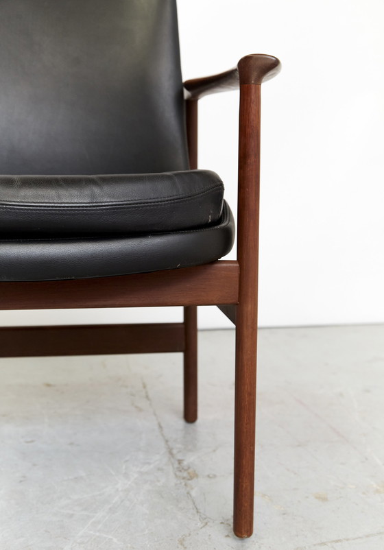 Image 1 of Ib Kofod Larsen Mid-Century fauteuil voor Fröscher 