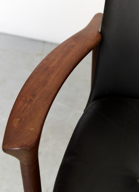 Image 1 of Ib Kofod Larsen Mid-Century fauteuil voor Fröscher 