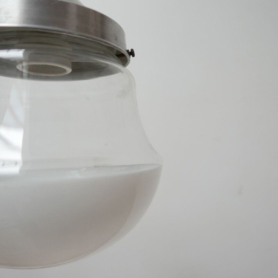 Image 1 of  Vintage tweekleurige hanglamp, Duitsland 1950