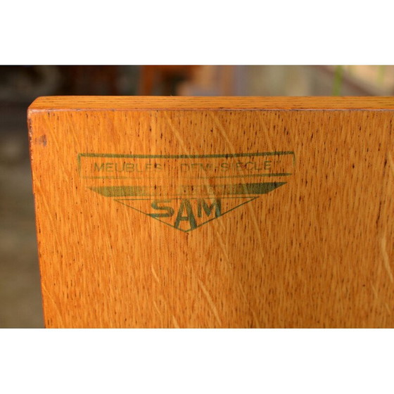 Image 1 of Scandinavisch vintage eiken dressoir van SAM, 1950