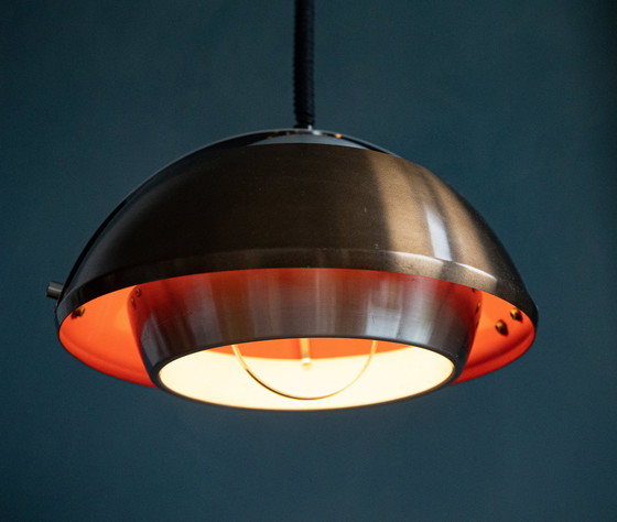 Image 1 of Lakro Amstelveen 1960'S Space Age Dutch Design Hanglamp