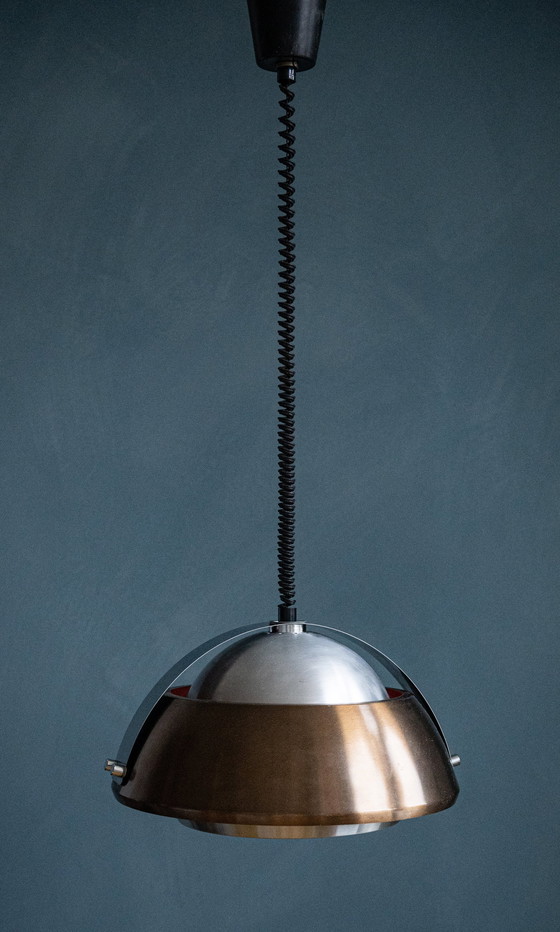 Image 1 of Lakro Amstelveen 1960'S Space Age Dutch Design Hanglamp