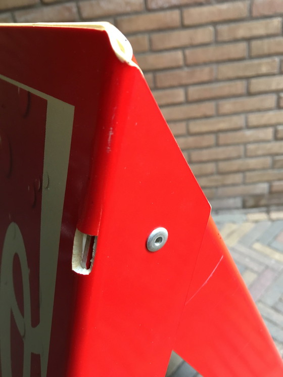 Image 1 of Coca Cola Reclame Bord Uit 1970