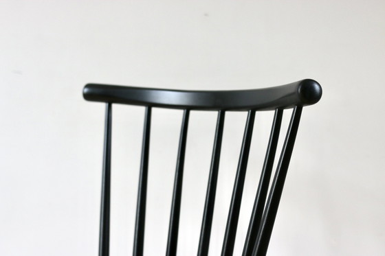 Image 1 of Set van 6 Scandinavische Vintage Teakhouten Stoelen Niko Kralj 1960