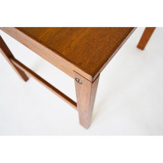 Image 1 of Scandinavische teakhouten salontafel, 1960