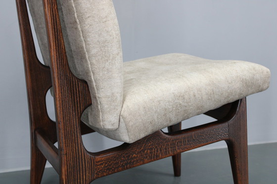 Image 1 of 1970S Set van Acht Gerestaureerde Eetkamerstoelen, Tsjecho-Slowakije