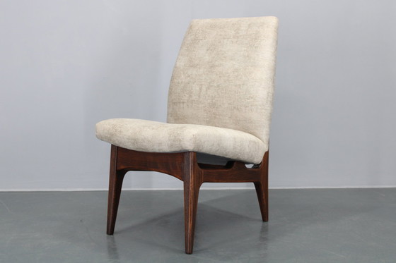 Image 1 of 1970S Set van Acht Gerestaureerde Eetkamerstoelen, Tsjecho-Slowakije