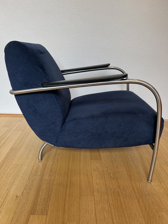 Image 1 of Harvink Design Fauteuil Columbus Met Alcantara