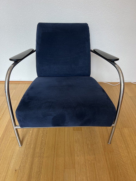 Image 1 of Harvink Design Fauteuil Columbus Met Alcantara