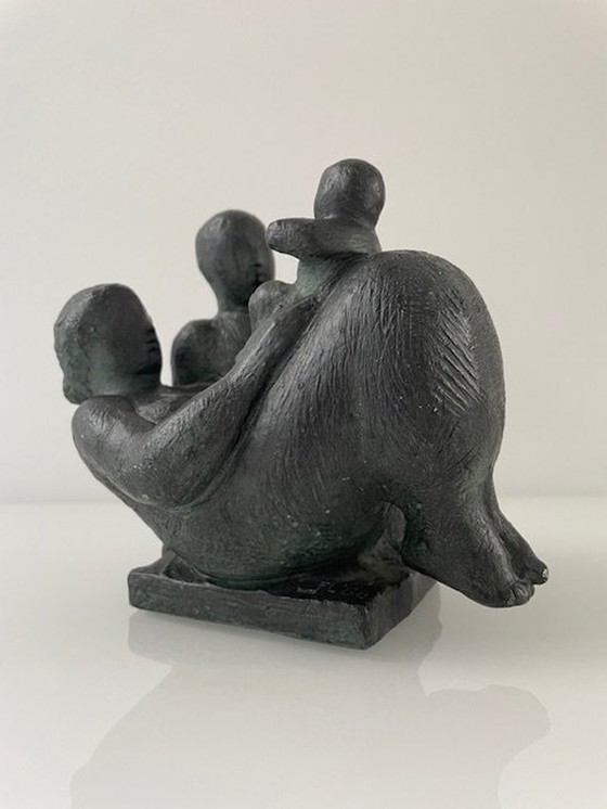 Image 1 of Frank Letterie - “Geborgen Begin” Gezin (1988) - Drukgesigneerd