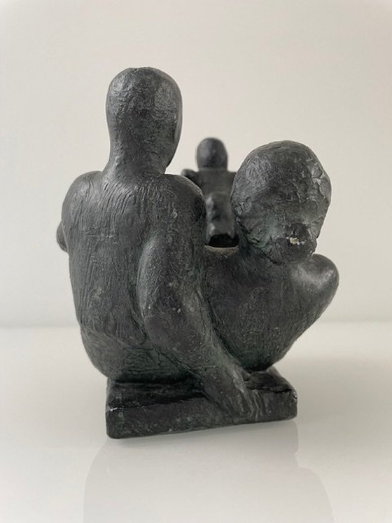 Image 1 of Frank Letterie - “Geborgen Begin” Gezin (1988) - Drukgesigneerd