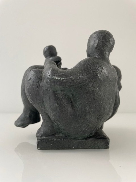 Image 1 of Frank Letterie - “Geborgen Begin” Gezin (1988) - Drukgesigneerd