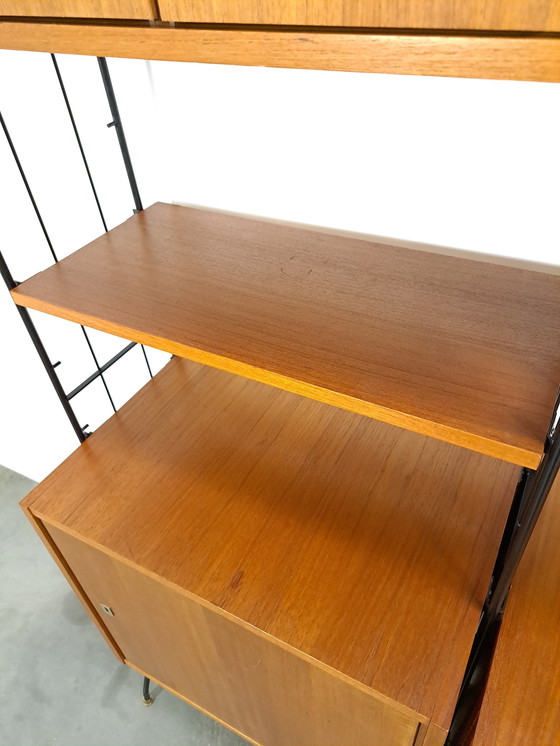 Image 1 of Teak Design Silverschild Modulair Wandsysteem Vintage