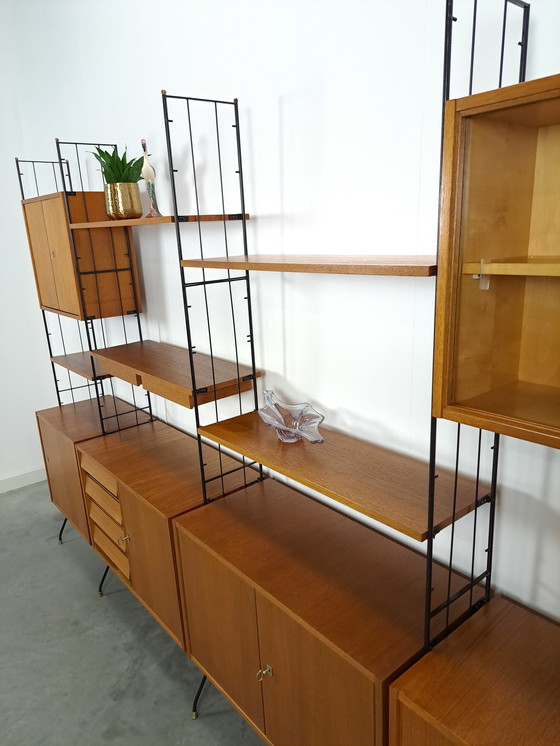 Image 1 of Teak Design Silverschild Modulair Wandsysteem Vintage