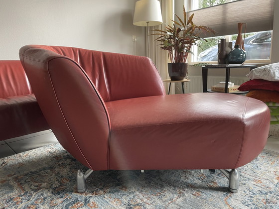 Image 1 of Leolux Pupilla Bank Met Chaise Longue